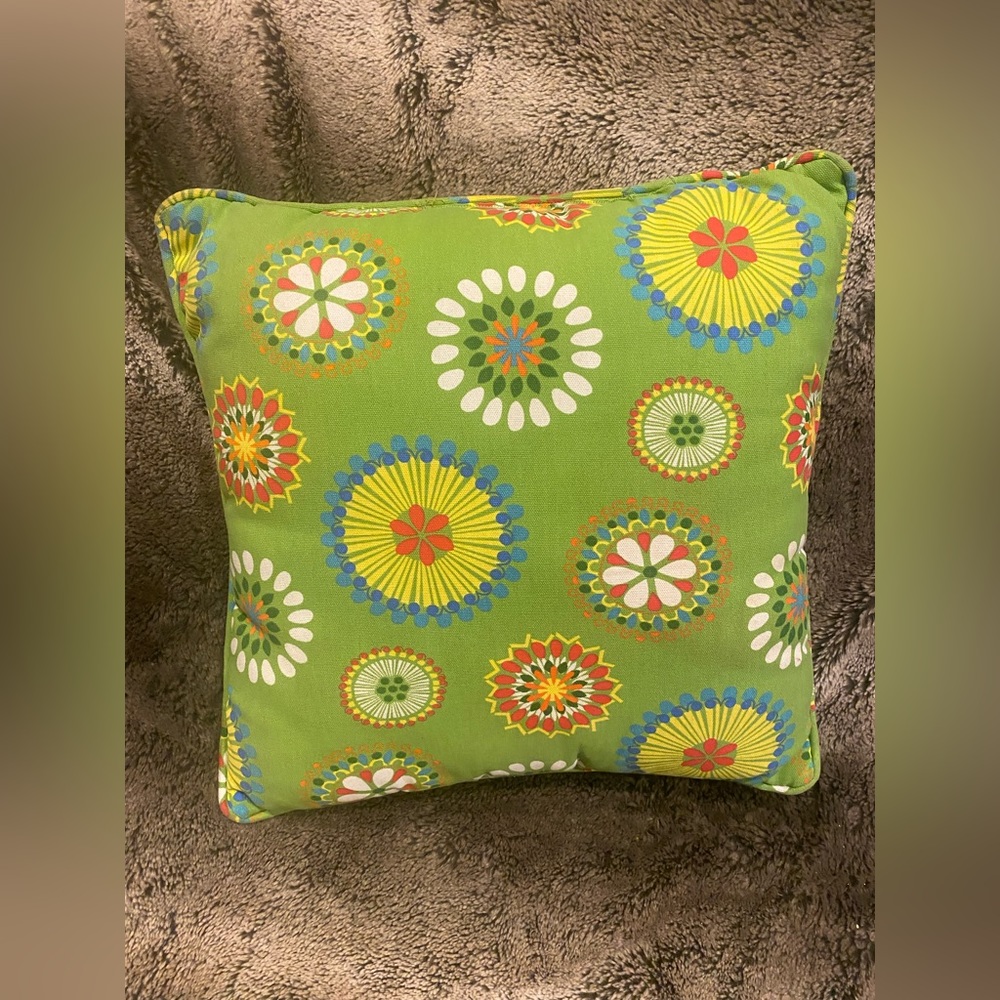 LAST CALL!!!!! Pier 1 Sunbrella UV protected indoor outdoor throw pillow.